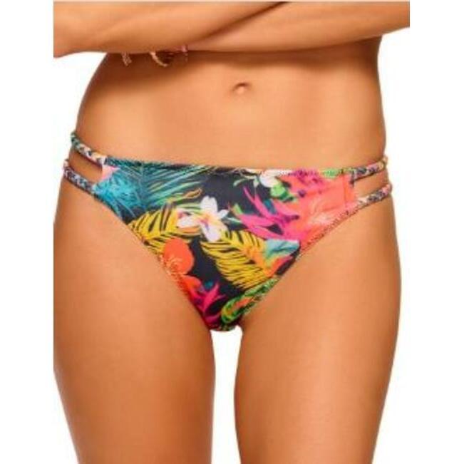 Ramy Brook Women's Multicolor Palm Lisa Bikini Bottoms Xs Nwt